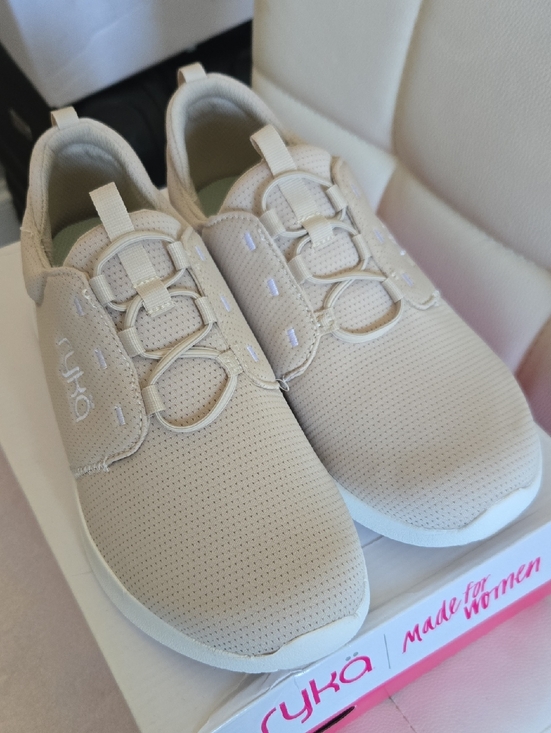 Ryka Shoes - Ryka Women's Athletic Slip-On Sneakers in Beige